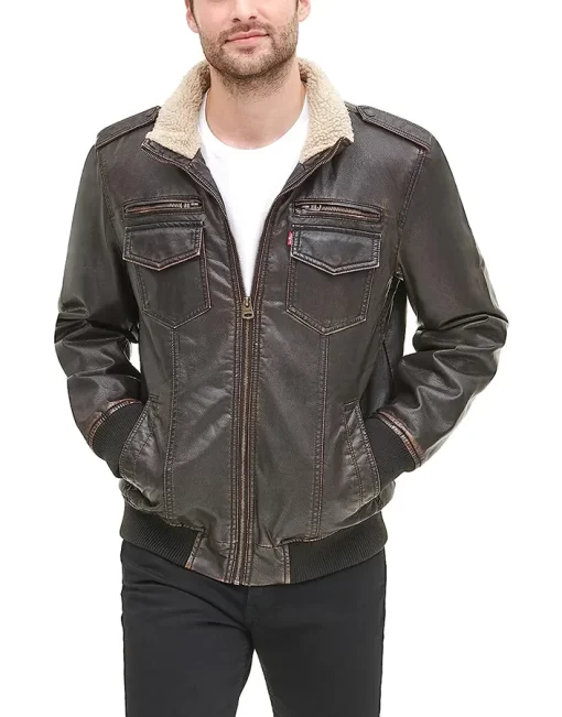 mens-aviator-faux-leather-sherpa-jacket