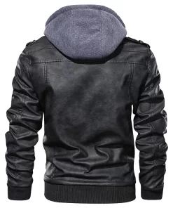 mens-black-faux-leather-jacket-with-removable-hood