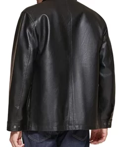 mens-black-faux-leather-oversized-shirt-jacket