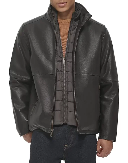 mens-cafe-racer-black-faux-leather-jacket