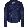 mens-dark-blue-biker-faux-leather-jacket
