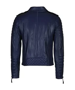 mens-dark-blue-biker-faux-leather-jacket