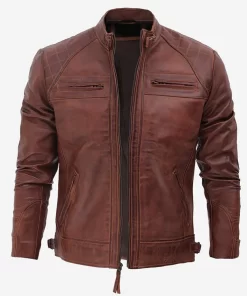 mens-distressed-brown-motorcycle-faux-leather-jacket