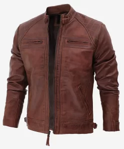 mens-distressed-brown-motorcycle-faux-leather-jacket