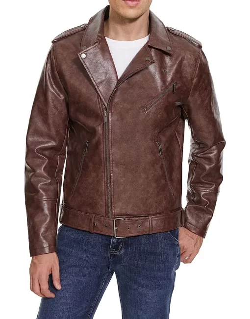 mens-faux-leather-lapel-jacket