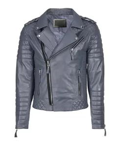 mens-grey-biker-faux-leather-jacket