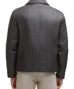 mens-grey-faux-leather-biker-jacket