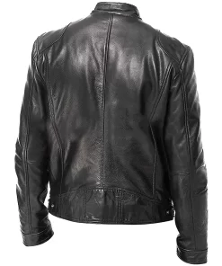 mens-long-sleeve-black-faux-leather-jacket