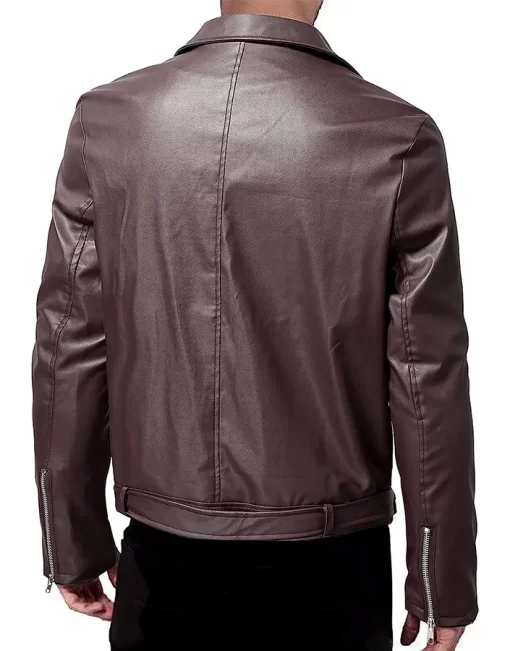 mens-long-sleeve-brown-faux-leather-jacket