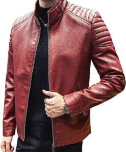 slim-fit-maroon-faux-leather-jacket-mens