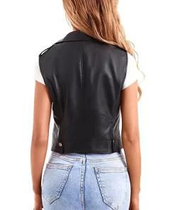 womens-black-faux-leather-moto-vest