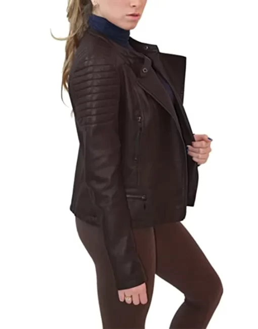 womens-brown-faux-leather-biker-jacket