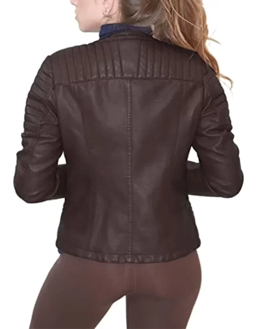 womens-brown-faux-leather-biker-jacket