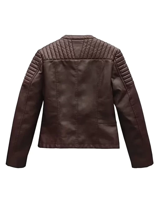 womens-brown-faux-leather-biker-jacket