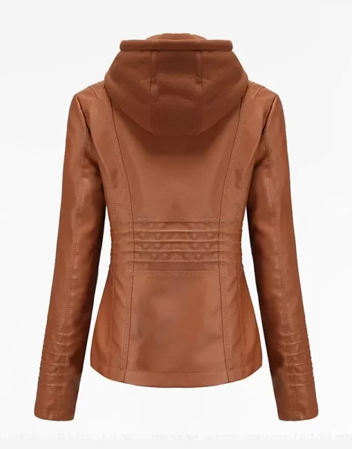 womens-brown-faux-leather-jacket-with-removable-hood