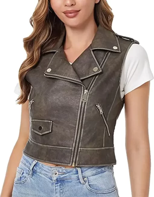 womens-brown-faux-leather-moto-vest