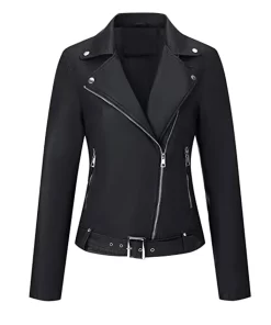 womens-classic-black-faux-leather-moto-jacket