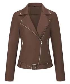 womens-classic-chocolate-brown-faux-leather-moto-jacket