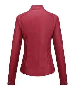 womens-classic-maroon-faux-leather-jacket