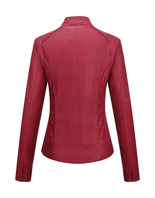 womens-classic-maroon-faux-leather-jacket