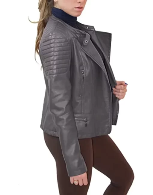 womens-grey-faux-leather-biker-jacket