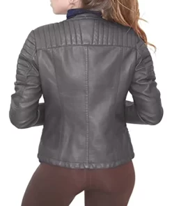 womens-grey-faux-leather-biker-jacket