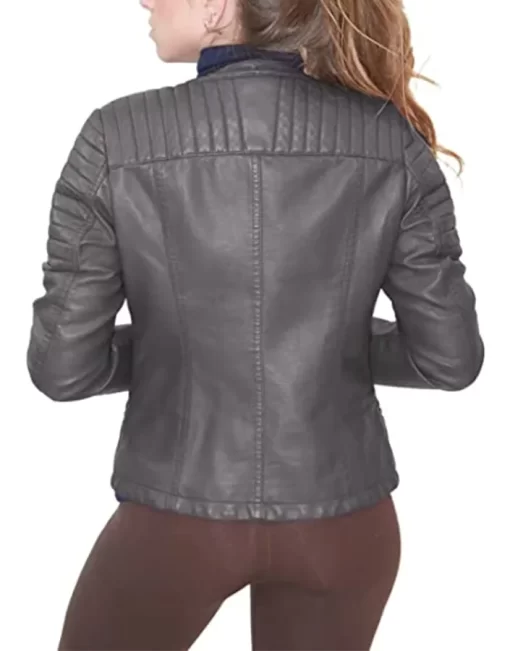 womens-grey-faux-leather-biker-jacket