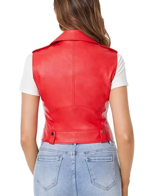 womens-red-faux-leather-moto-vest