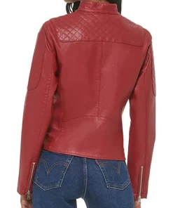 womens-red-faux-leather-motocross-racer-jacket