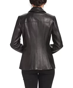 womens-shirt-collar-black-faux-leather-jacket