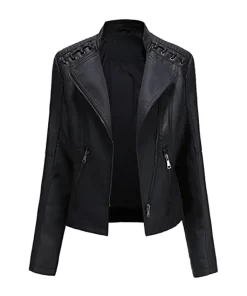 womens-string-quilted-shoulder-black-faux-leather-jacket