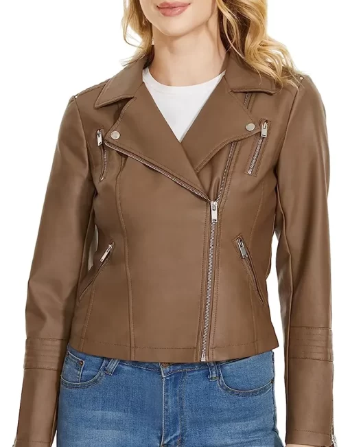 womens-vegan-chocolate-brown-faux-leather-jacket