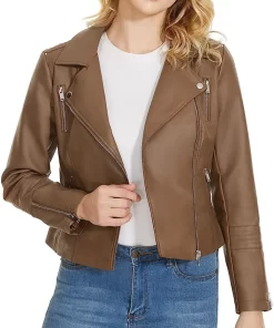 womens-vegan-chocolate-brown-faux-leather-jacket