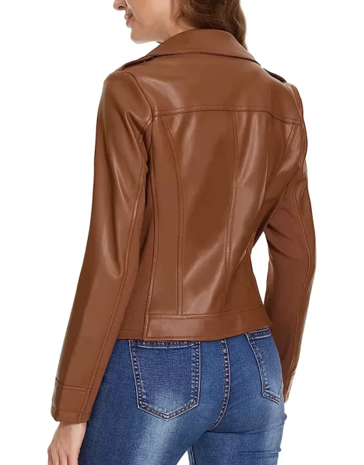 womens-vegan-dark-brown-faux-leather-jacket