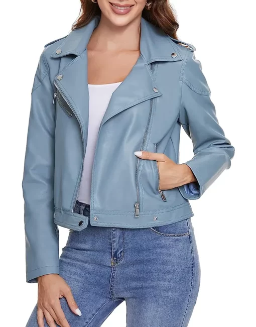 womens-vegan-light-blue-faux-leather-jacket