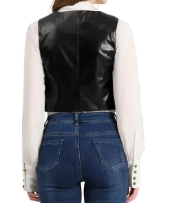 womens-versatile-racerback-black-faux-leather-vest