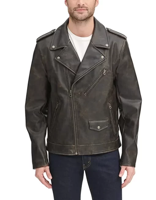 mens-asymmetric-zipper-brown-faux-leather-biker-jacket