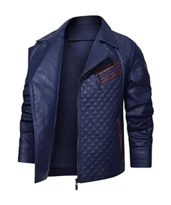 mens-diamond-quilted-navy-blue-faux-leather-jacket