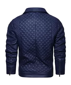 mens-diamond-quilted-navy-blue-faux-leather-jacket