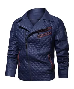 mens-diamond-quilted-navy-blue-faux-leather-jacket