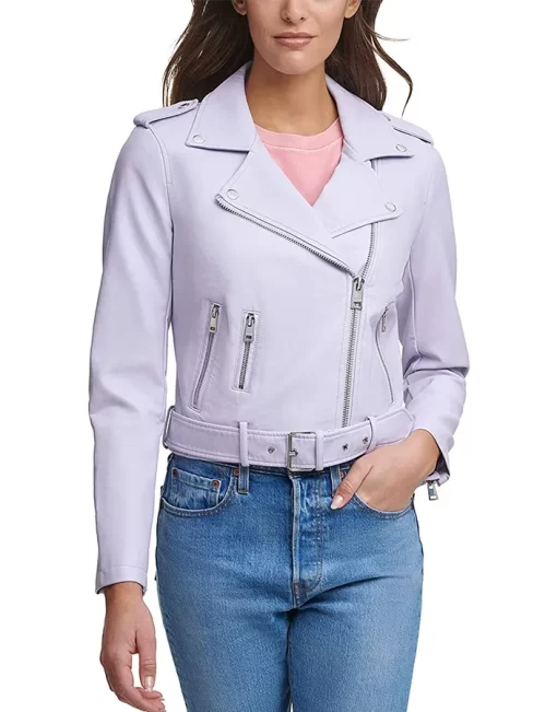 womens-belted-lilac-faux-leather-motorcycle-jacket