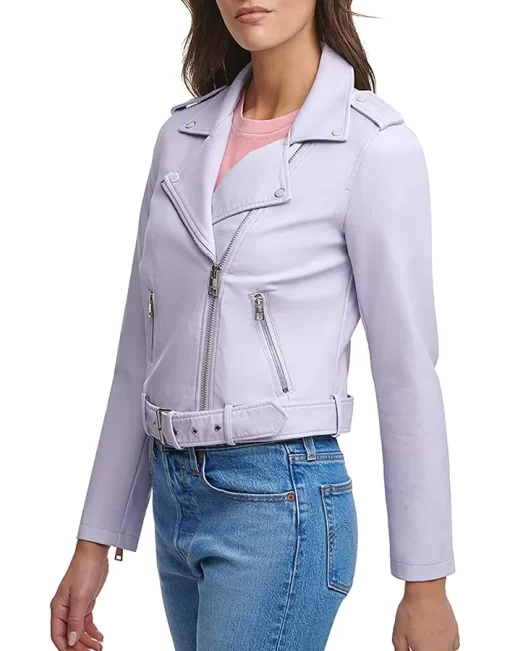 womens-belted-lilac-faux-leather-motorcycle-jacket