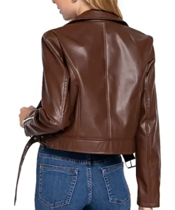 womens-brown-faux-leather-belted-biker-jacket