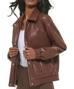 womens-brown-faux-leather-dad-bomber-jacket