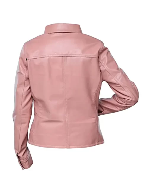 womens-button-front-shirt-collar-light-pink-faux-leather-jacket