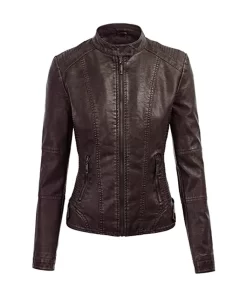 womens-coffee-brown-faux-leather-motorcycle-jacket-with-hood