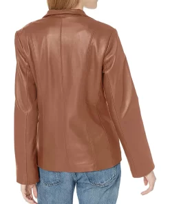 womens-cognac-faux-leather-wing-collared-jacket