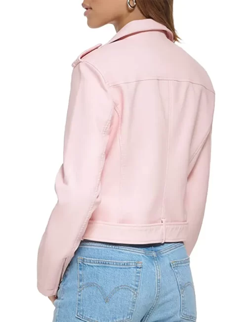 womens-light-pink-faux-leather-belted-motorcycle-jacket