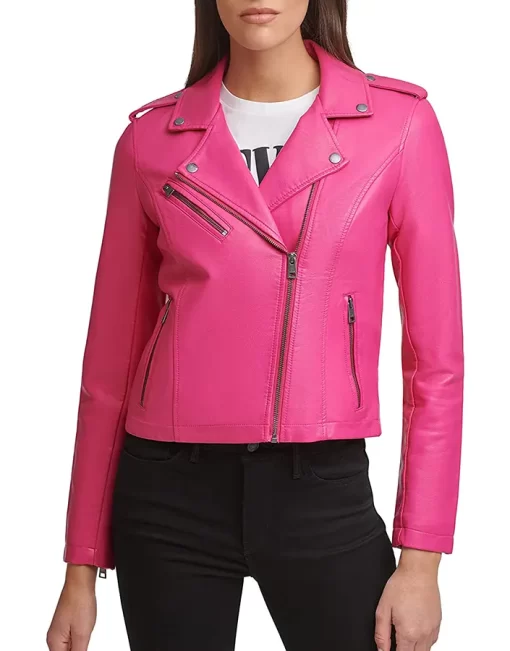 womens-pink-asymmetrical-zipper-faux-leather-jacket