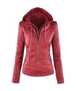 womens-red-faux-leather-motorcycle-jacket-with-hood